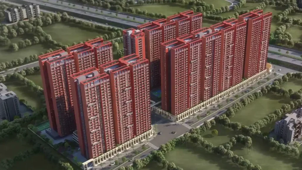 Aerial view of My Home Sanctuary Mamurdi Project